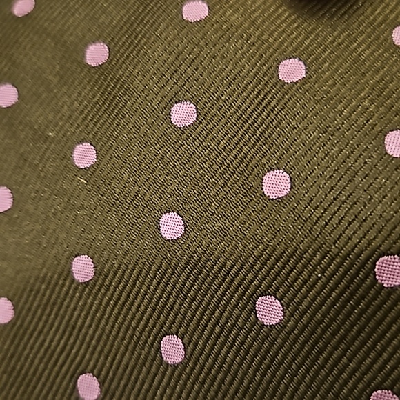 J. Crew 100% silk polka dot purse - Picture 6 of 6